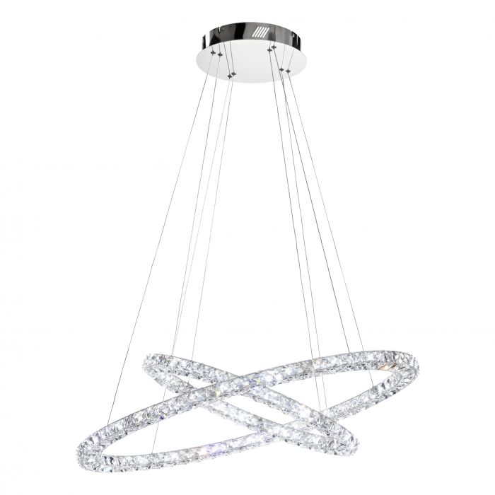 EGLO 93946 LAMPA TONERIA OPRAWA WISZĄCA LED-HL L-900 CHROM/KRISTALLTONERIA