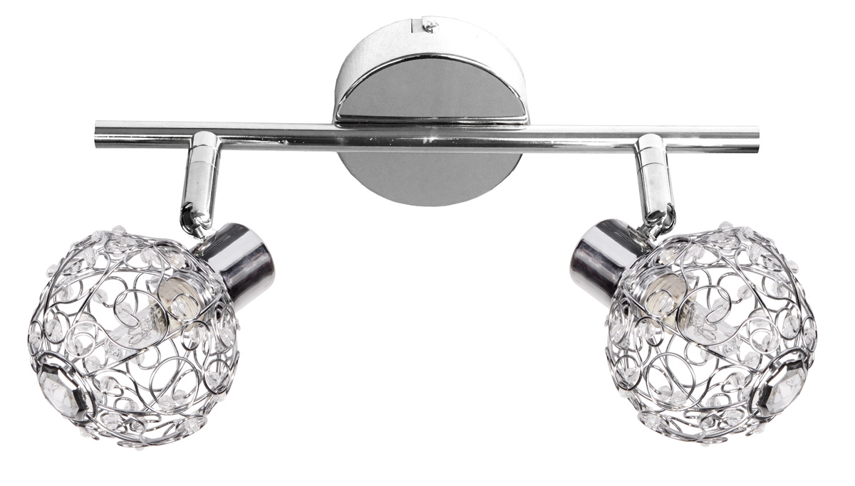 CANDELLUX 92-13644 COLLAR LISTWA 2X40W G9 CHROM