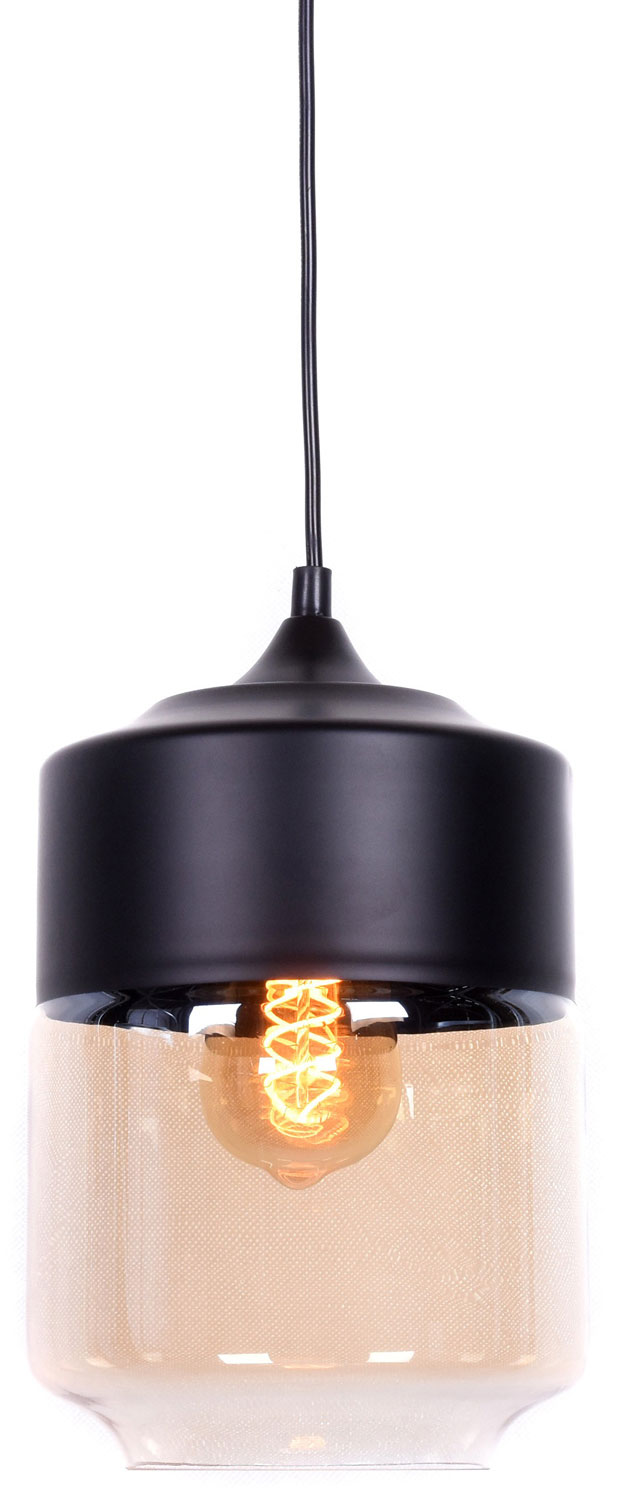 WYPRZEDAŻ LUMINA DECO LDP 6807 (BK) LAMPA WISZĄCA LOFT INDUSTRIALNA CZARNA ASTILA