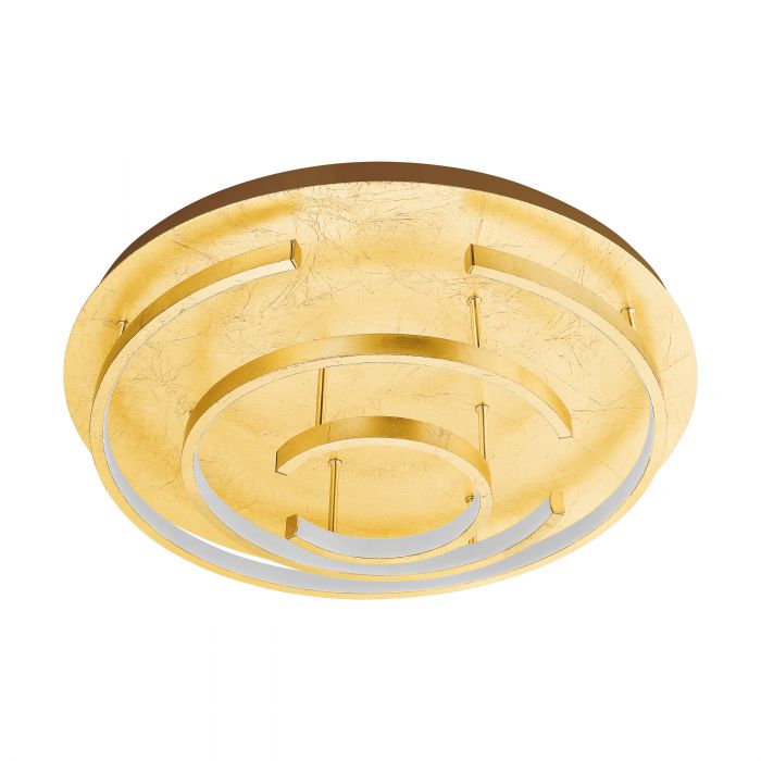 EGLO 98488 LAMPA POZONDON OPRAWA SUFITOWA LED-DL Ø520 GOLDFARBEN/WEISS POZONDON