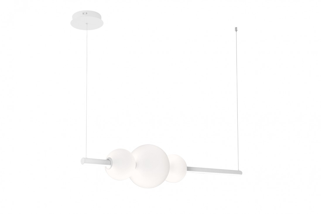 AZZARDO AZ4426 SANDRA 3 WH DECORATIVE PENDANT WHITE