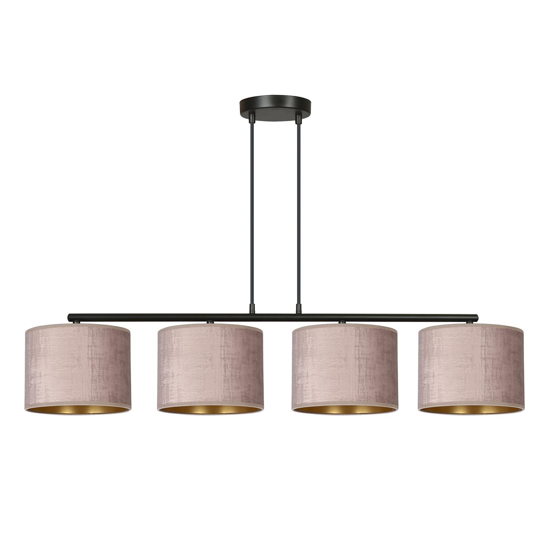 EMIBIG 1053/4 LAMPA WISZĄCA HILDE 4 BL ROSE