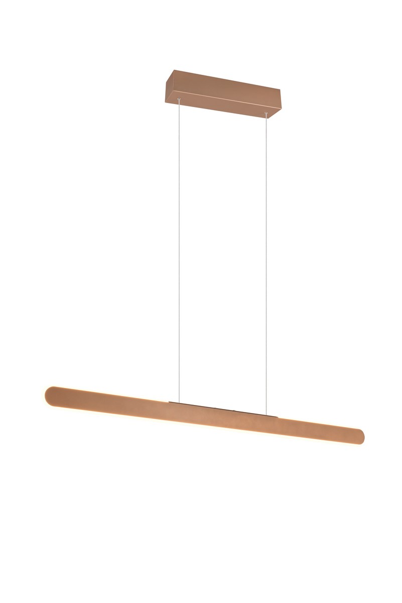 TRIO HELIOS 343310165 LAMPA WISZĄCA brązowy i odcienie brązu