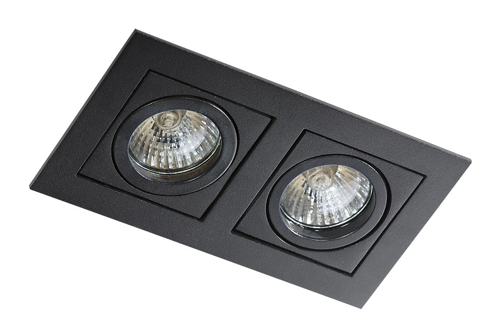 AZZARDO GM2201-BK / AZ0800 Paco 2 (black) Lampa wpuszczane