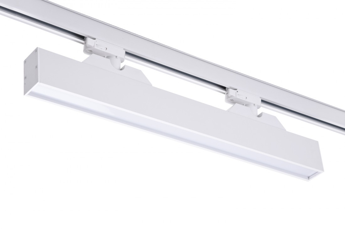 AZZARDO AZ4566 LINNEA 57 TRACK 3LINE 24W CCT WH TECHNICAL TRACK WHITE reflektor 3-fazowy
