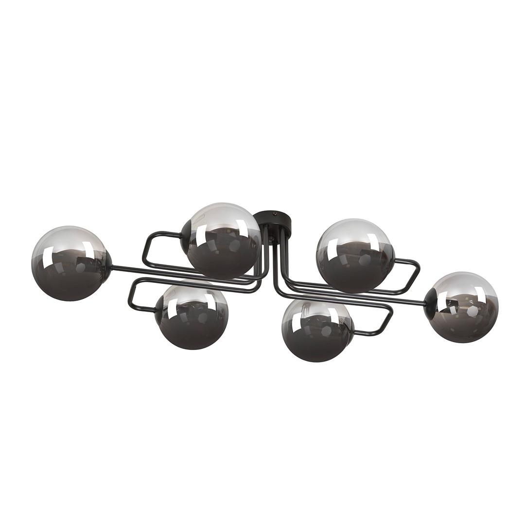 EMIBIG 832/6A LAMPA SUFITOWA BRENDI 6A BL GRAFIT