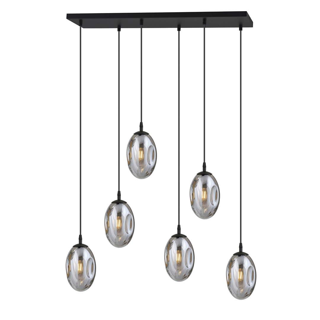 EMIBIG 1266/6 LAMPA SUFITOWA ASTRAL 6 BL GRAFIT