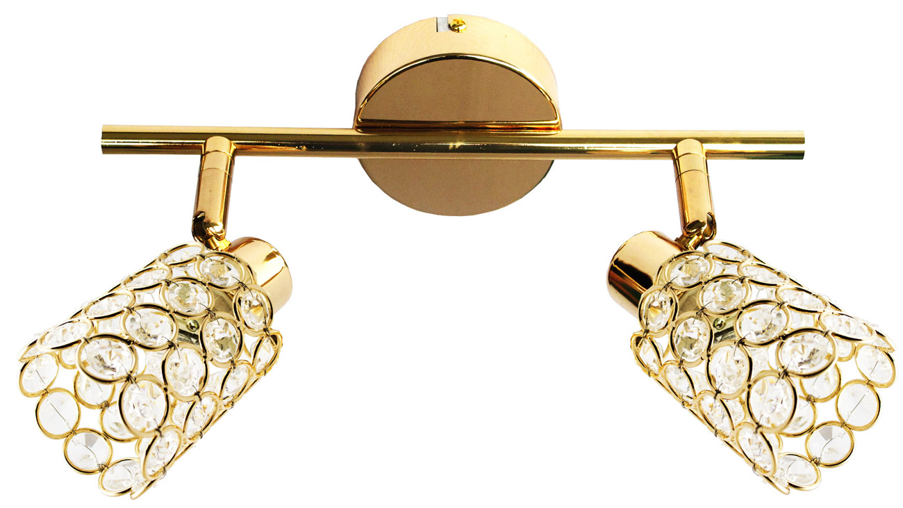 CANDELLUX 92-70104 YORK LAMPA SUFITOWA LISTWA 2X40W G9 MOSIĄDZ (BŻ)