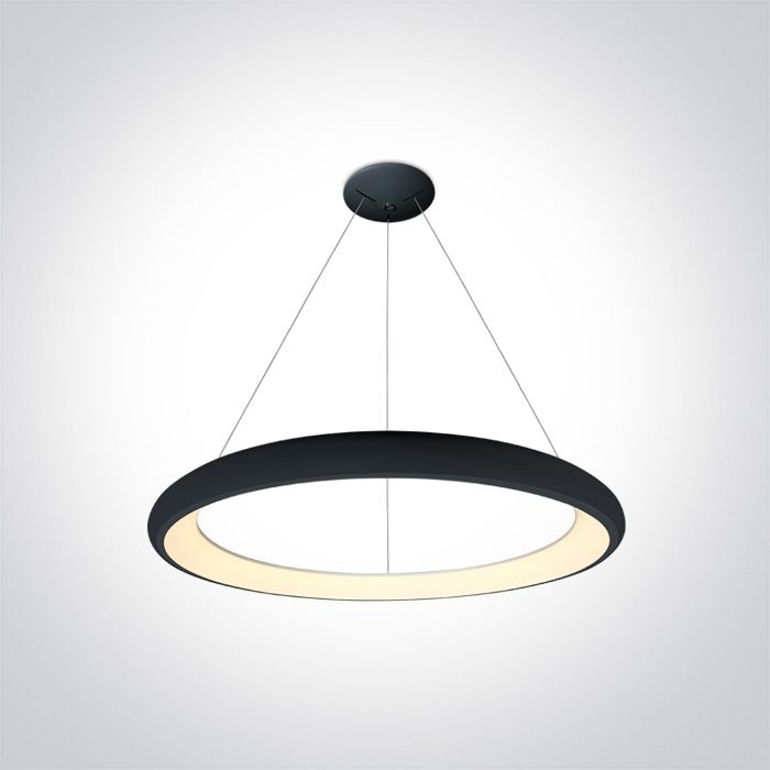 ONE LIGHT 62144NB/B/W Kedros lampa wisząca LED 3000K 50W czarna