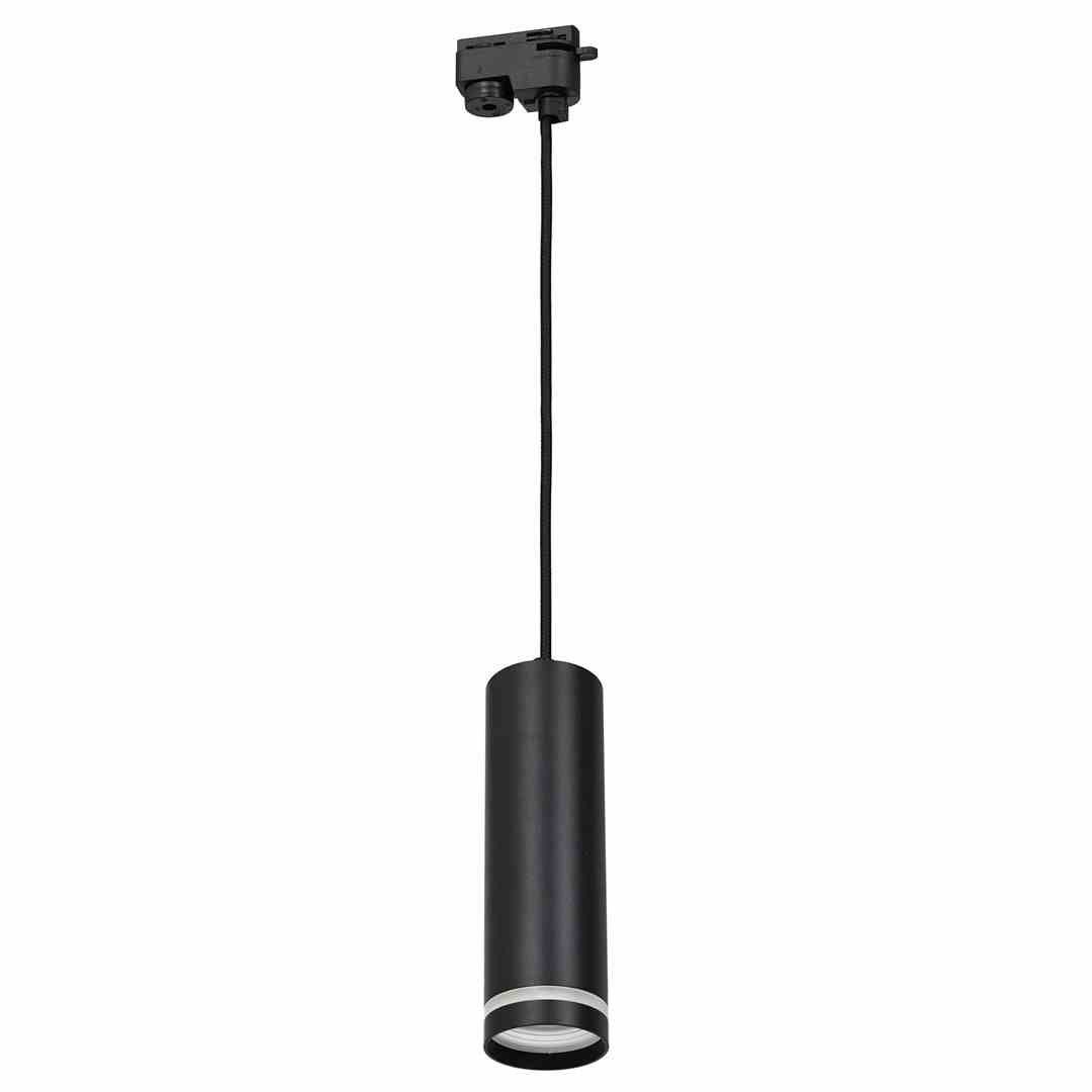 MILAGRO ML7673 PIPE RING TRACK PENDANT LIGHT BLACK 1XGU10 oprawa 1-fazowy