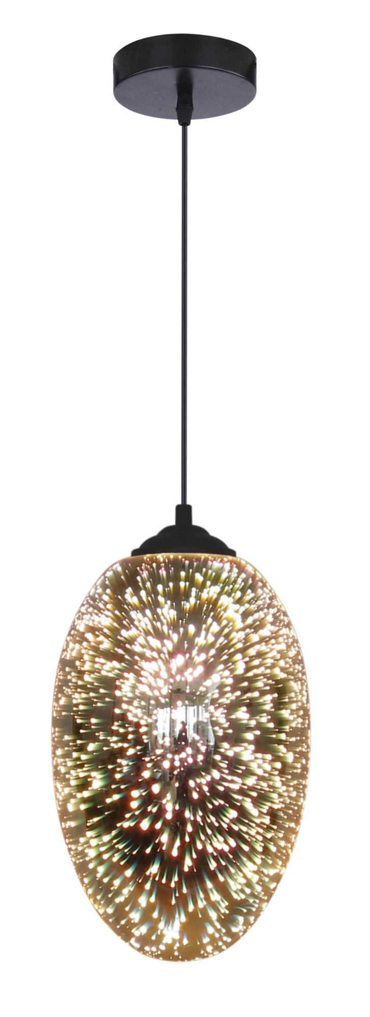 CANDELLUX 31-56122 GALACTIC 1 ZWIS 20 1X60W E27 3D