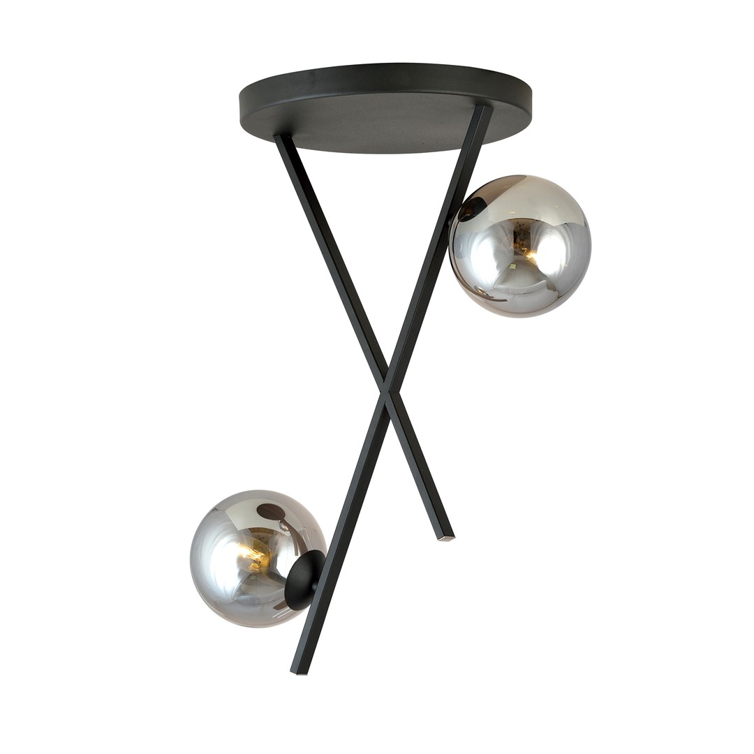 EMIBIG 1196/2 LAMPA SUFITOWA RIVER 2 GRAFIT