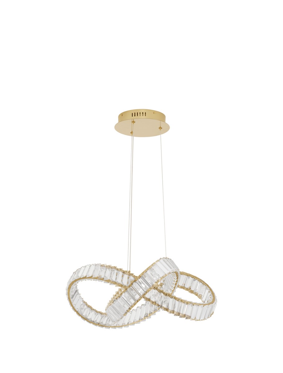 Luces Exclusivas SINALOA LE42922 LAMPA WISZĄCA LED złoty