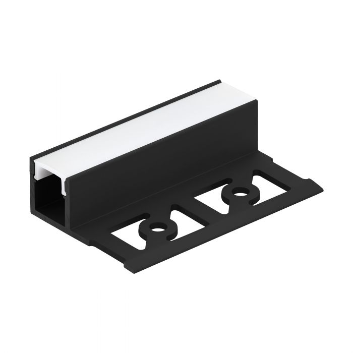 EGLO 99502 L-PROFIL DIFFUSER OPAL 1M SCHWARZ Oświetlenie do wnętrz