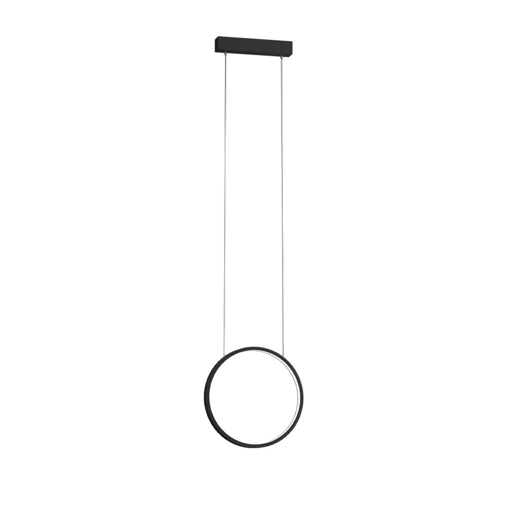 ANTIGO Lampa wisząca Agaro 27 - Czarna (270 mm) 3000K 5306