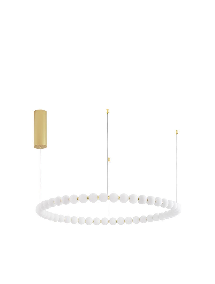 Luces Exclusivas MOCA LE42750 LAMPA WISZĄCA LED złoty
