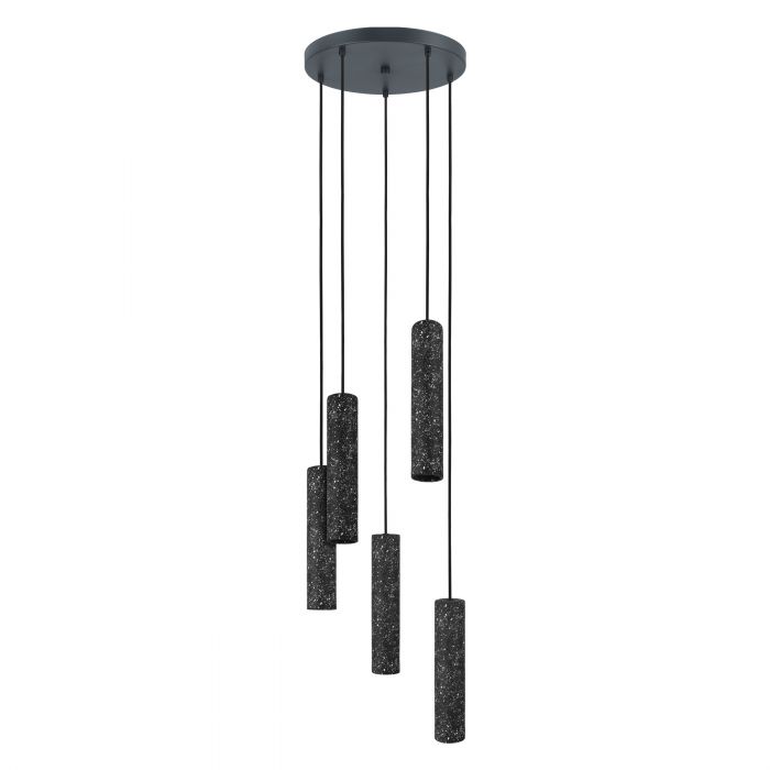 EGLO 39823 LAMPA MENTALONA OPRAWA WISZĄCA HL/5 ANTHRAZIT/TERRAZZO SW/WS MENTALONA