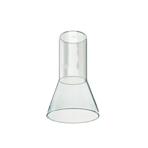 AZZARDO AZ3416 ZIKO GU10 GLASS CLEAR DECORATIVE SHADE CLEAR