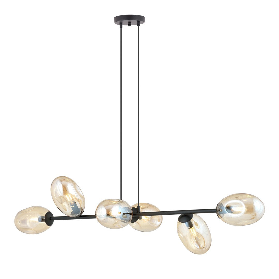 EMIBIG 1264/6 LAMPA SUFITOWA PANDORA 6 BL MIODOWY