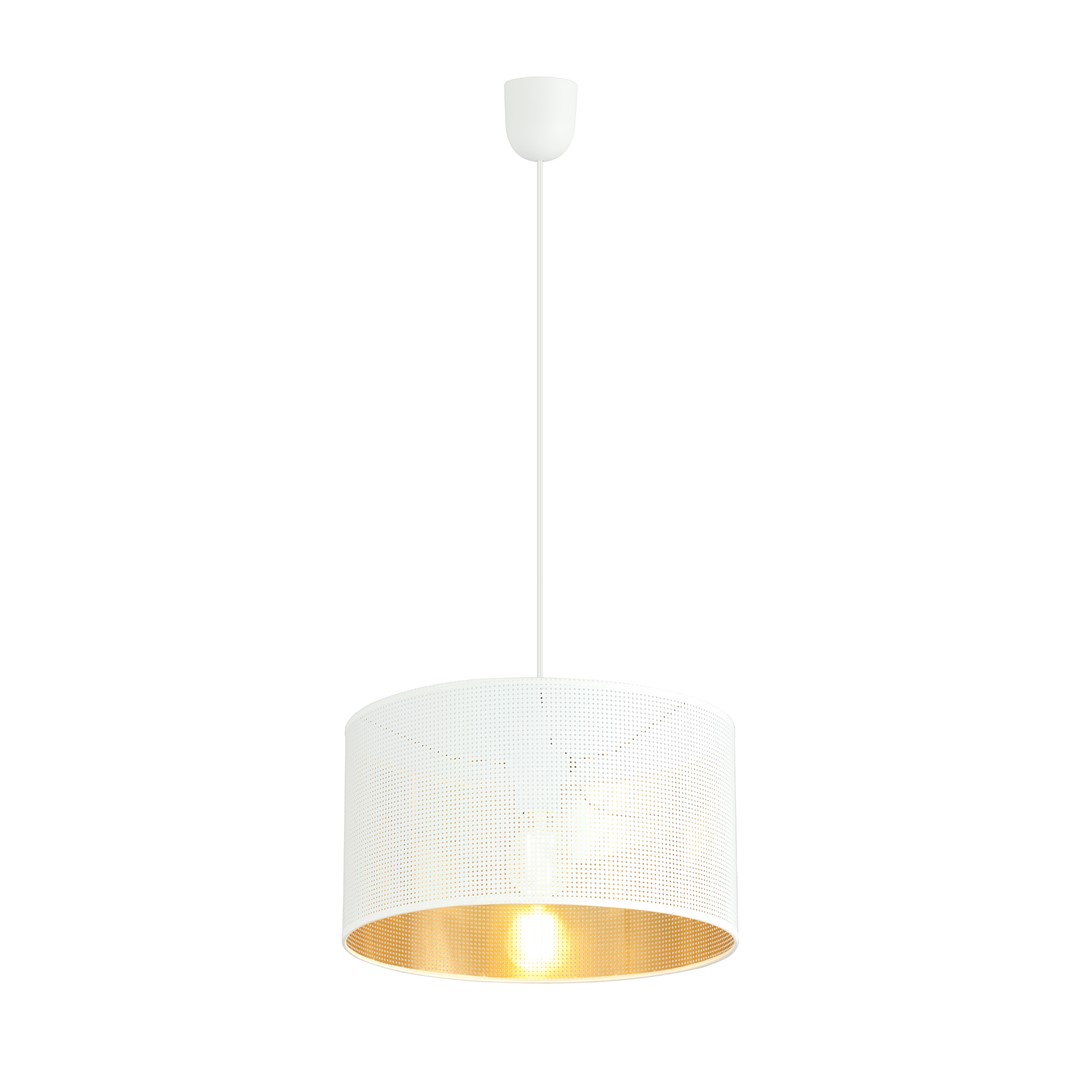 EMIBIG 1147/1 LAMPA WISZĄCA ASTON 1 WHITE/GOLD