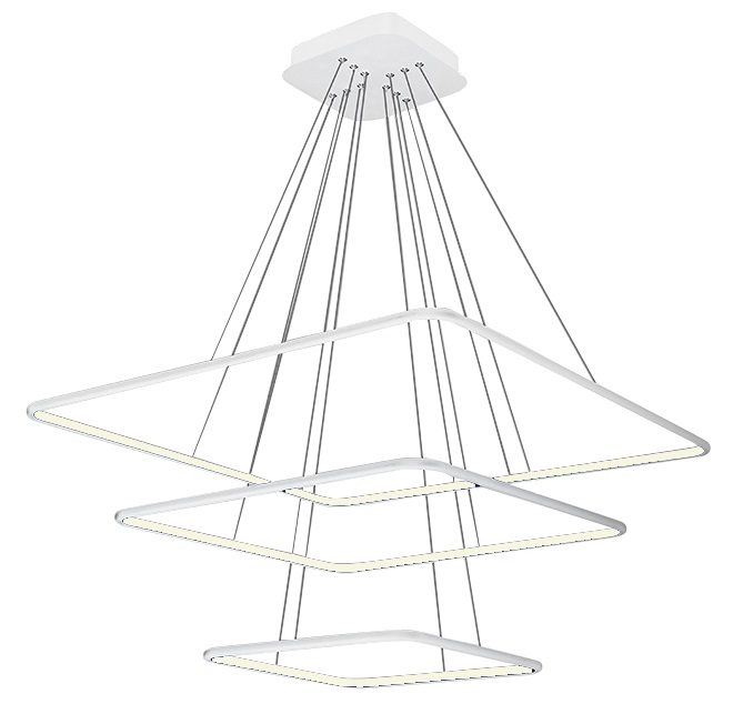 MILAGRO 515 LAMPA WISZĄCA NIX WHITE 117W LED