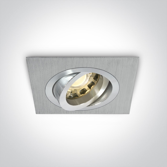 ONE LIGHT 51105AB/AL Sterodromi aluminiowy wpust z oprawką GU5.3 MR16