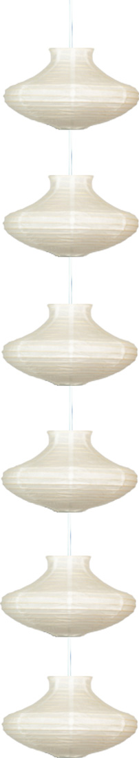 CANDELLUX 3494061-00 GRIFF - ZWIS /6 PAPIEROWY ŚR.25 BIAŁY E-14 6X40W