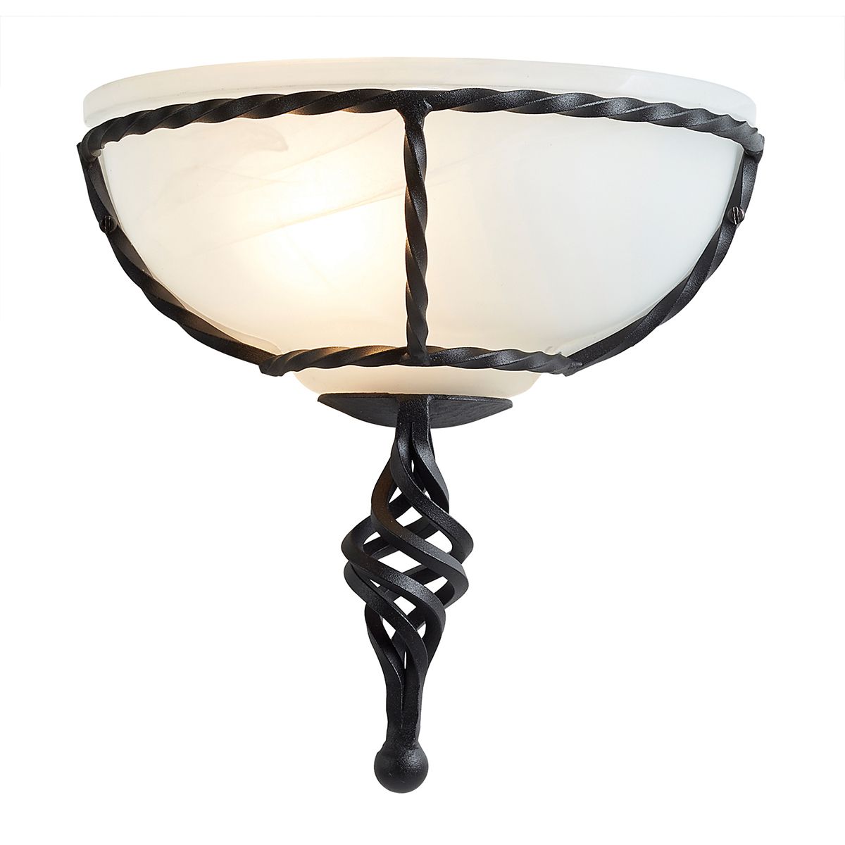 ELSTEAD PEMBROKE PB/WU BLACK Wall Uplighter