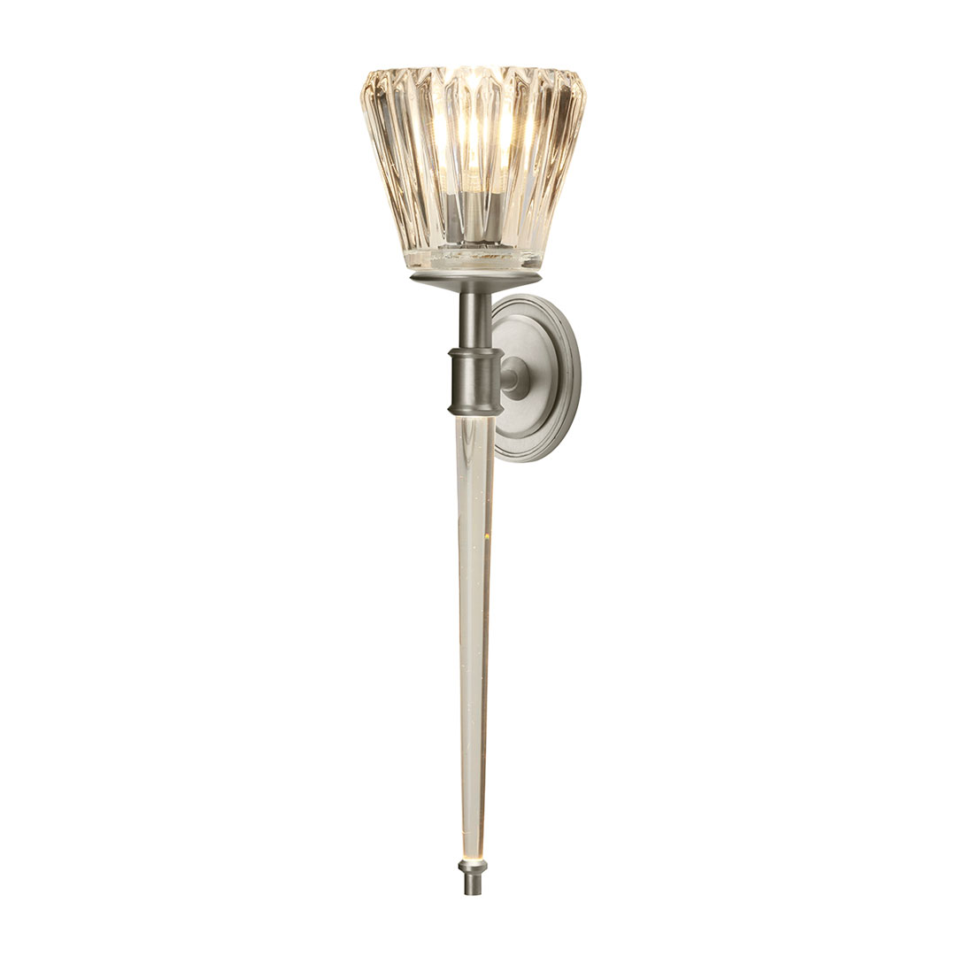 ELSTEAD Agatha BATH-AGATHA-BN 2 Light Wall Light - Brushed Nickel