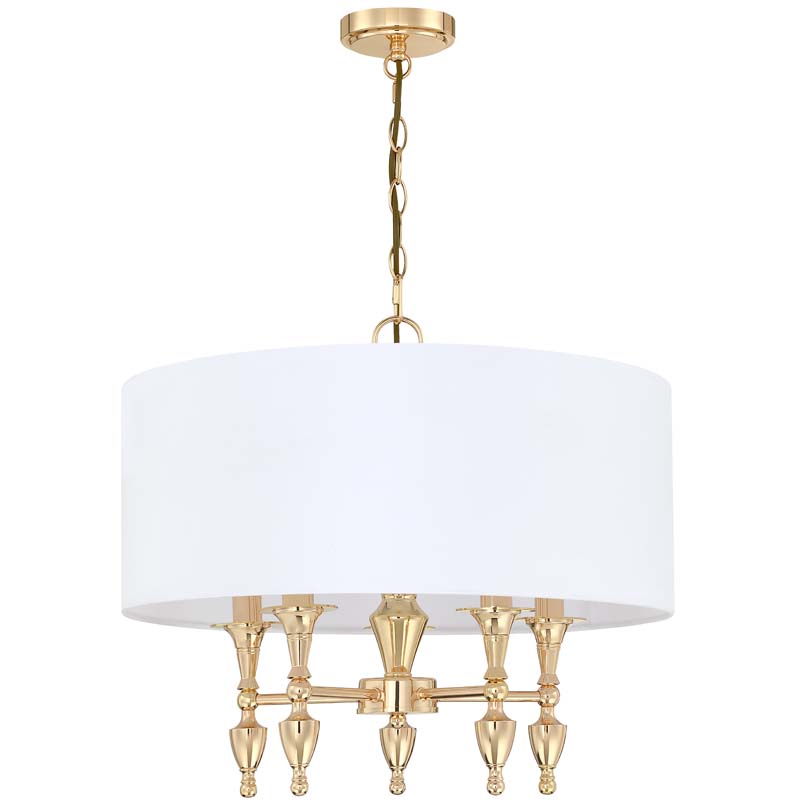 COSMOLIGHT Lampa wisząca AUSTIN P05180AU-WH