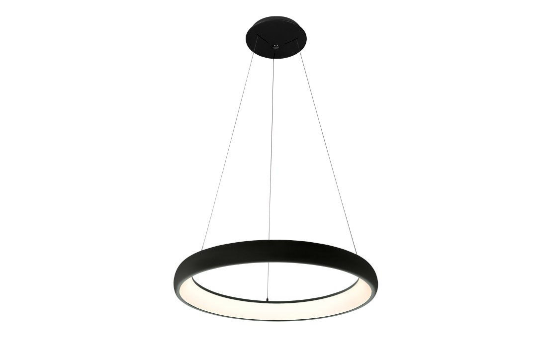 AZZARDO AZ5066 ANTONIO PENDANT 81 CCT BK + pilot lampa wisząca czarny,biały