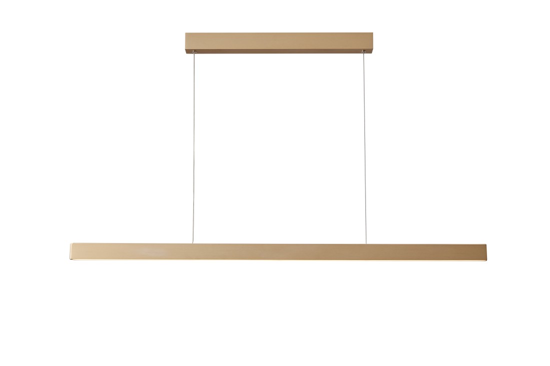 AZZARDO AZ5110 OLIVIER 120 3000K DIMM (10W+40W) GO lampa wisząca złoty,biały