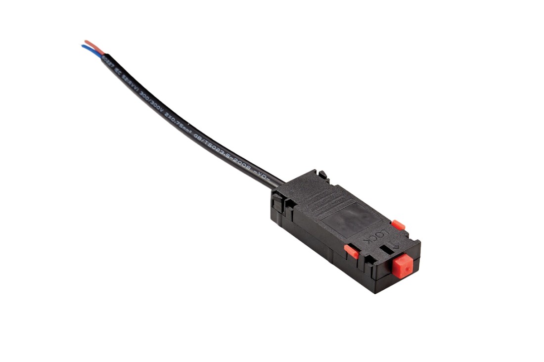 AZZARDO AZ5154 BETA TRACK MAGNETIC 230V ELECTRICAL CONNECTOR BK  czarny