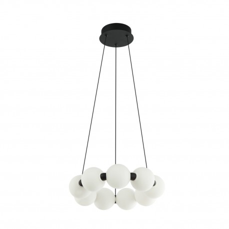 AZZARDO AZ6894 PERLA PENDANT 40 3-STEP DIMM BK