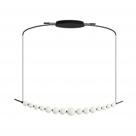 AZZARDO AZ6896 PERLA PENDANT LINE 3-STEP DIMM BK