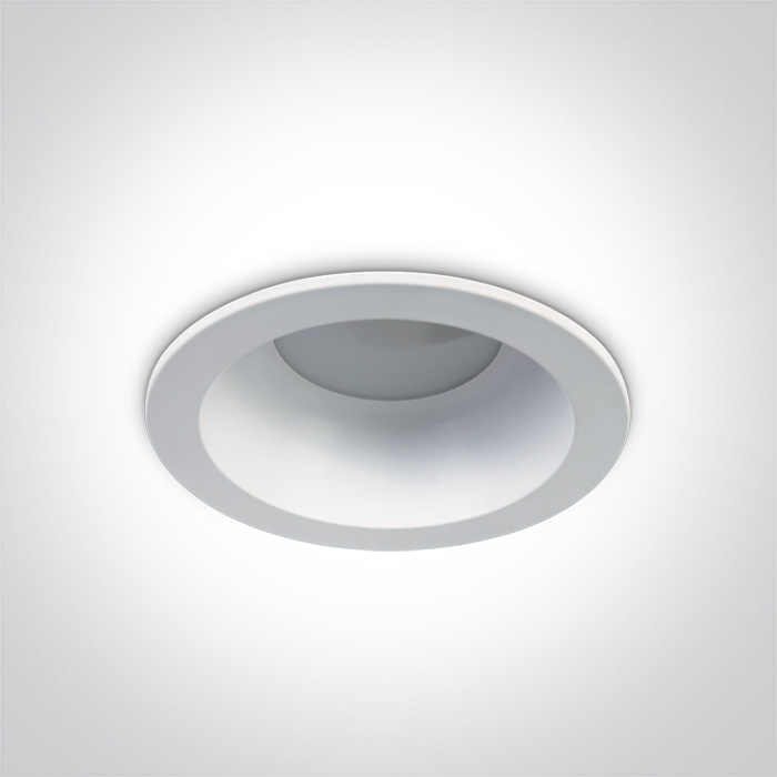 ONE LIGHT 10112KD/W/C Lavara biały wpuszczany downlight SMD LED 4000K 12W dark light