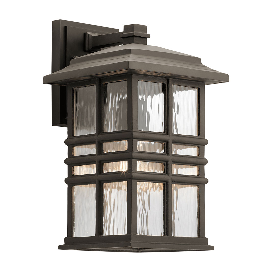 ELSTEAD Beacon Square KL-BEACON-SQUARE-M-OZ 1 Light Wall Lantern