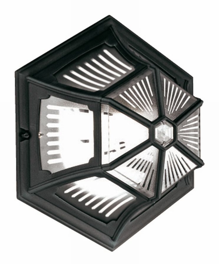 ELSTEAD PARISH PR12 BLACK Flush Lantern