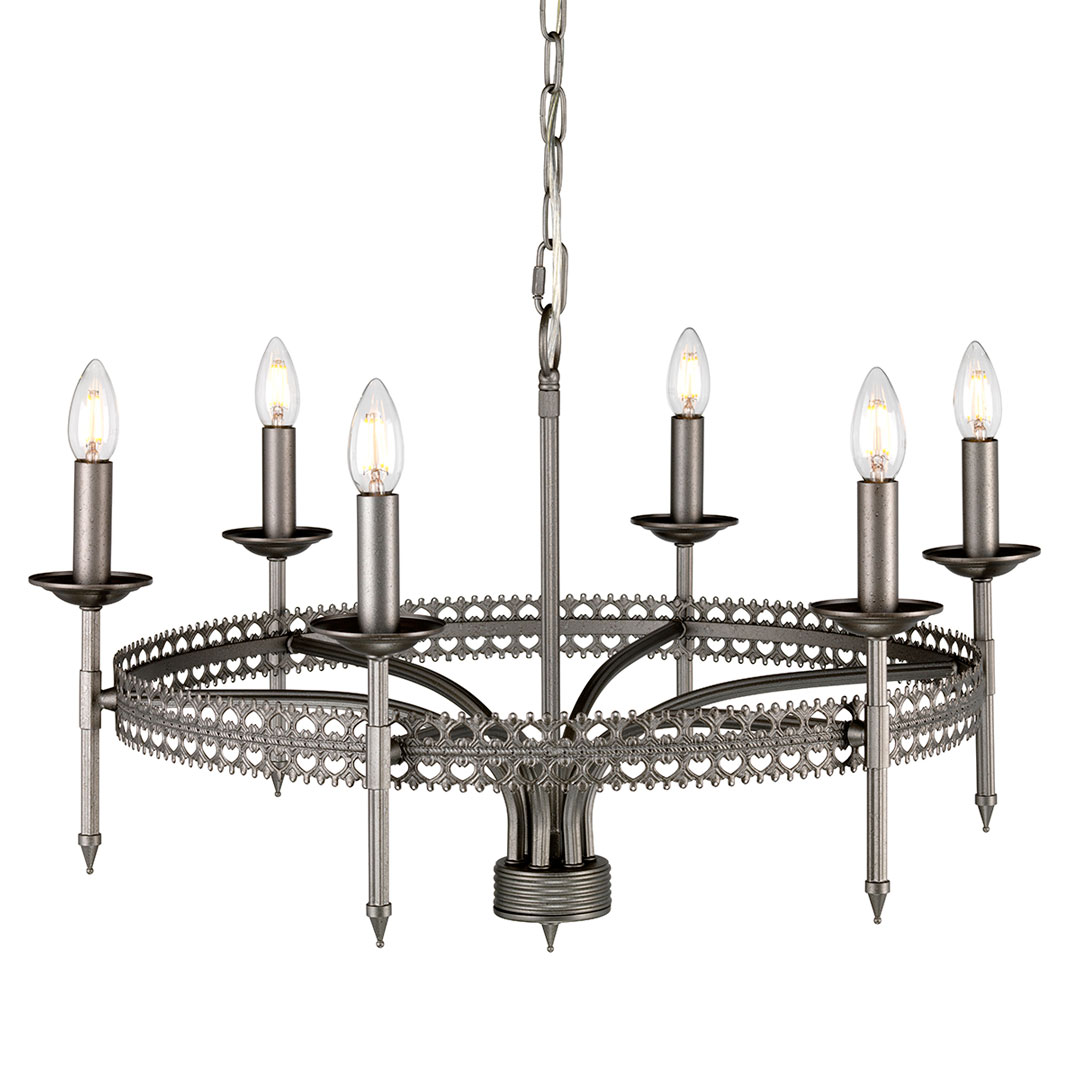 ELSTEAD Crown CROWN6 6 Light Chandelier