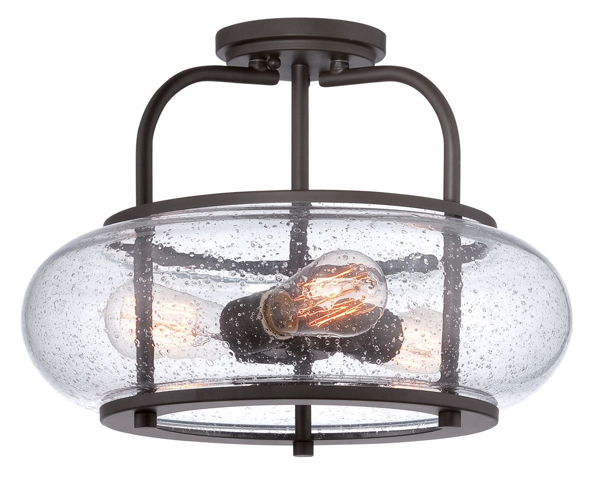 ELSTEAD TRILOGY QZ/TRILOGY/SF/M Semi-Flush