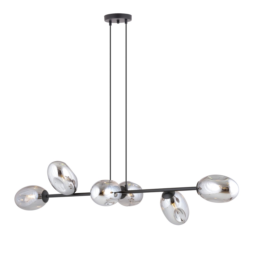 EMIBIG 1263/6 LAMPA SUFITOWA PANDORA 6 BL GRAFIT