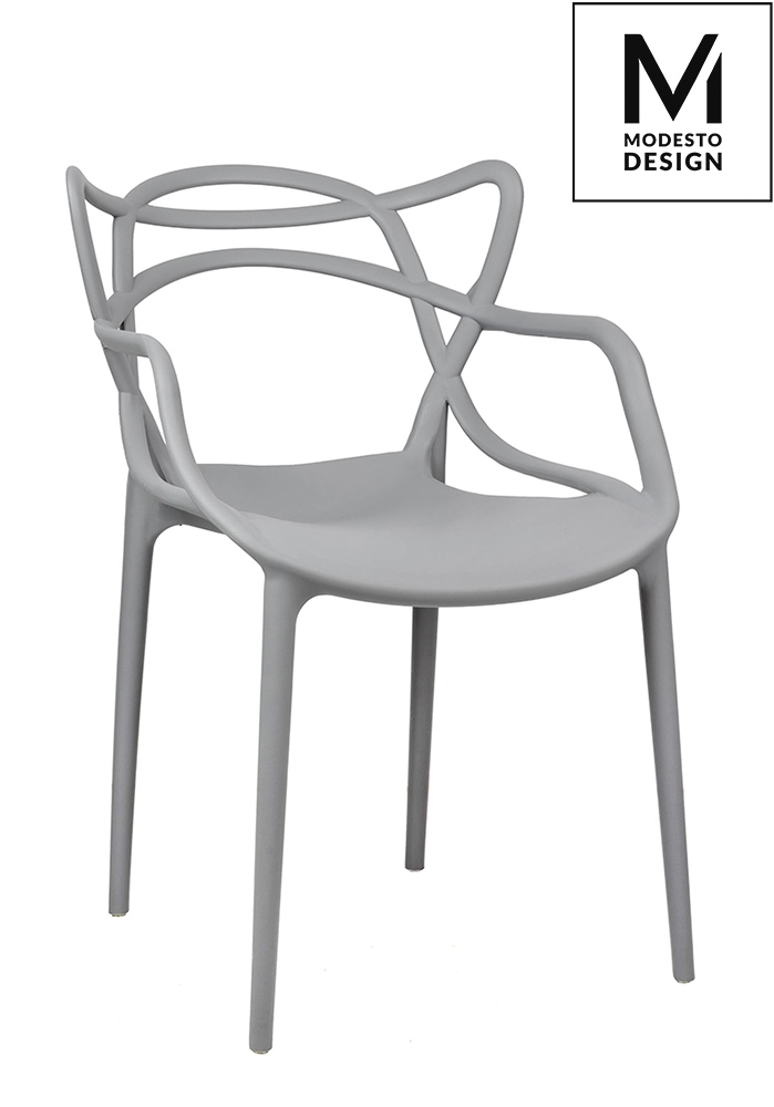 Modesto Design C1034.GREY MODESTO krzesło HILO szare - polipropylen