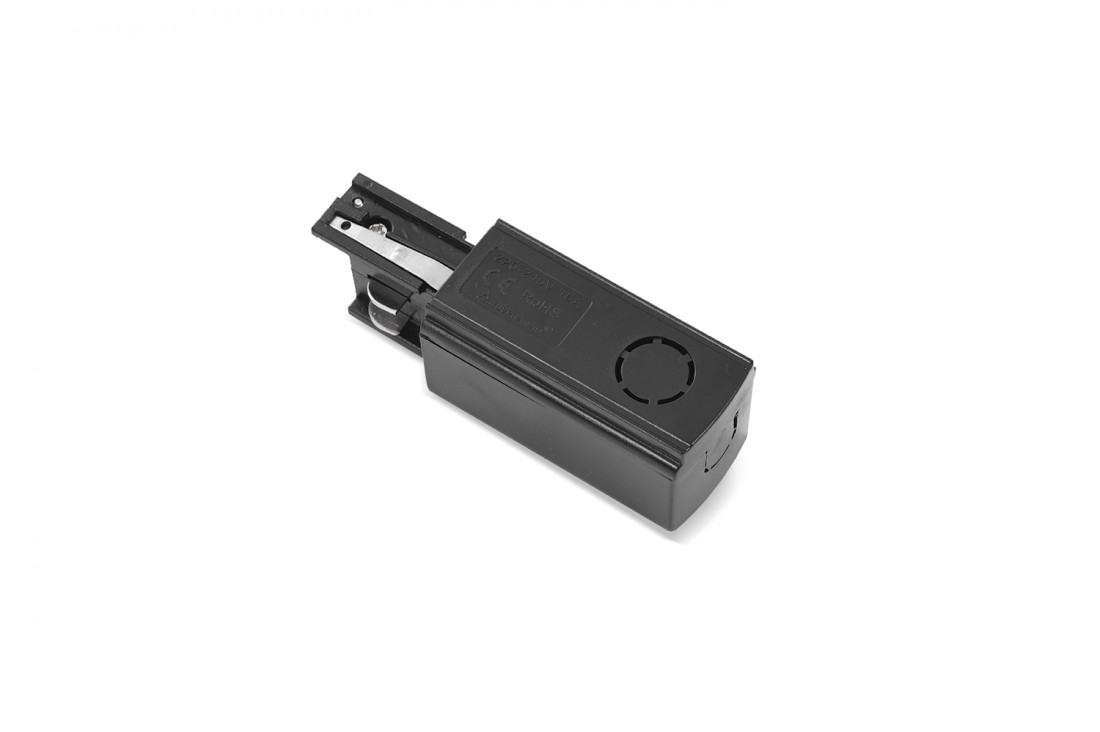 AZZARDO AZ4116 TRACK 3LINE END POWER RIGHT BK TECHNICAL TRACK BLACK zasilanie podtykowe 3-fazowy