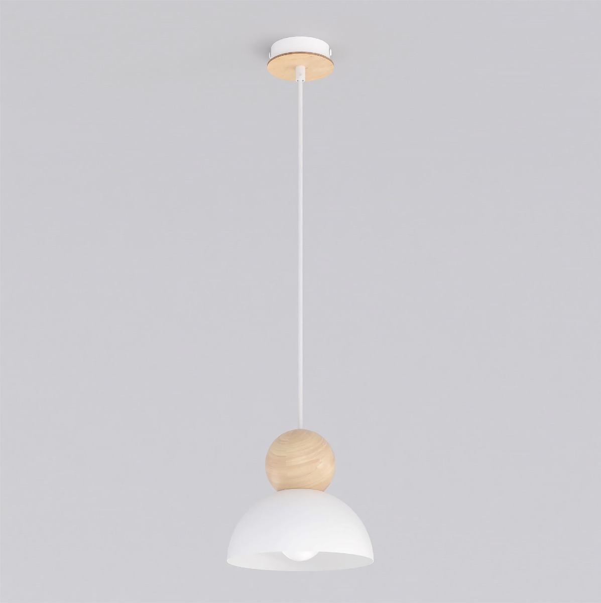EMIBIG 1677/1S KAKI 1S WHITE LAMPA WISZĄCA
