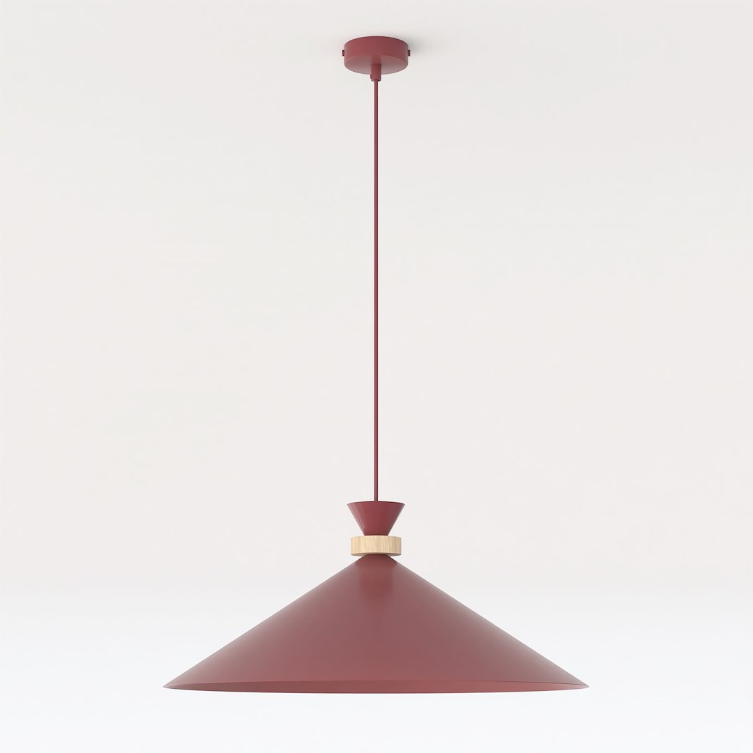 EMIBIG 1751/1L OLIVO 1L BURGUNDY Lampa wisząca