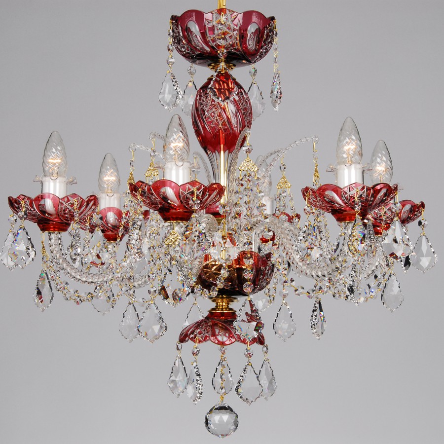 ECRYSTAL ZYR-06 Galaxy-red SP (SPECTRA Swarovski)