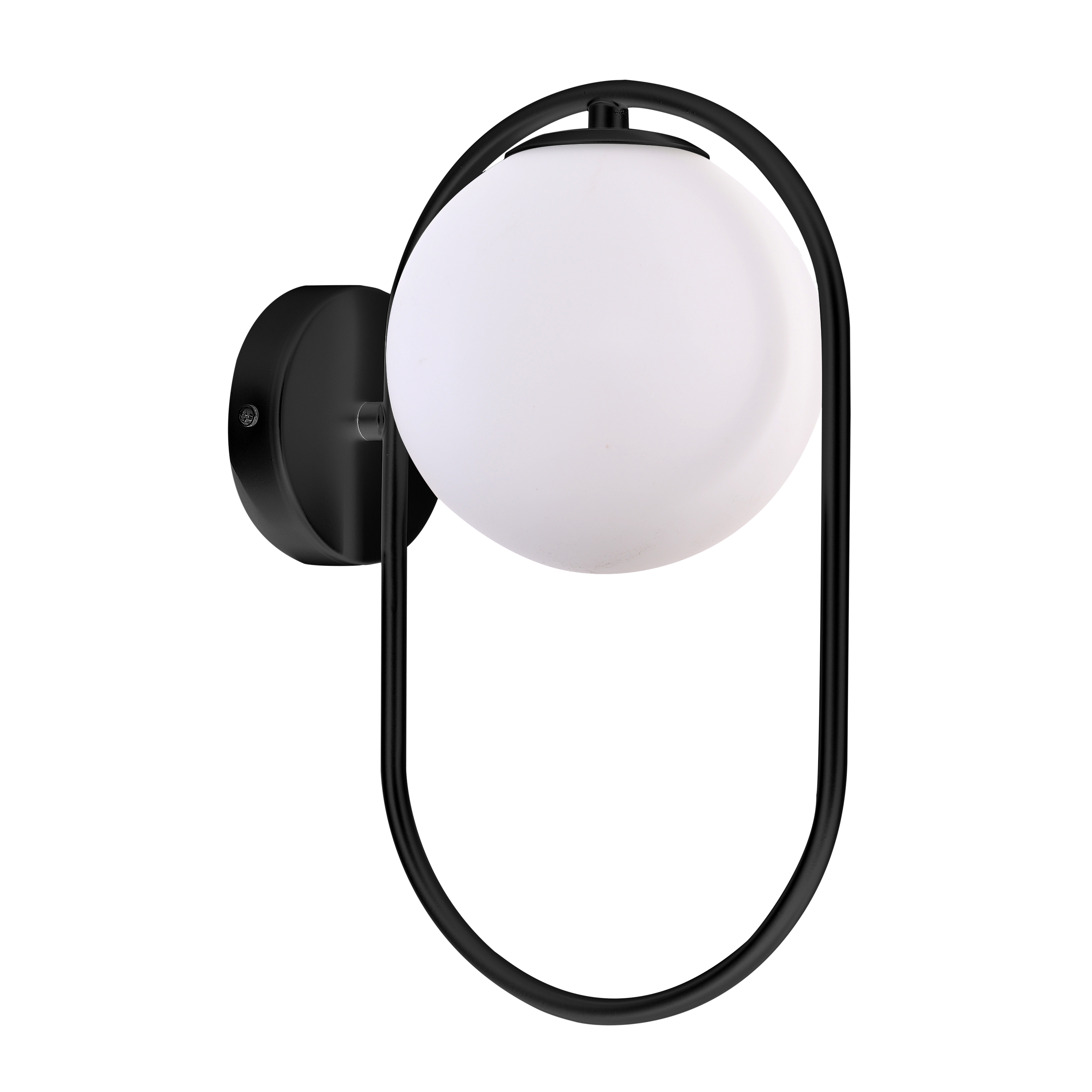 CANDELLUX 21-10179 CORDEL KINKIET 1X28W G9 RING CZARNY