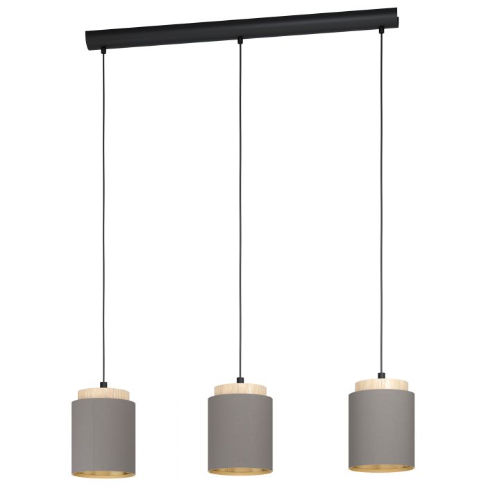 EGLO 99446 LAMPA ALBARIZA OPRAWA WISZĄCA HL/3 E27 SW/HOLZ/CAPPUCCINO ALBARIZA