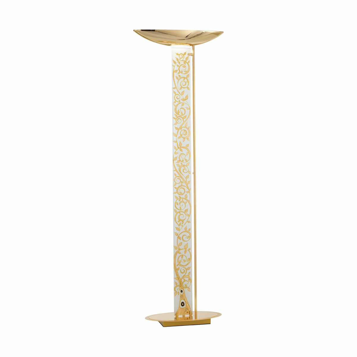 KOLARZ 0252.41.3.AL.GO DELPHI lampa podłogowa złoto 24K