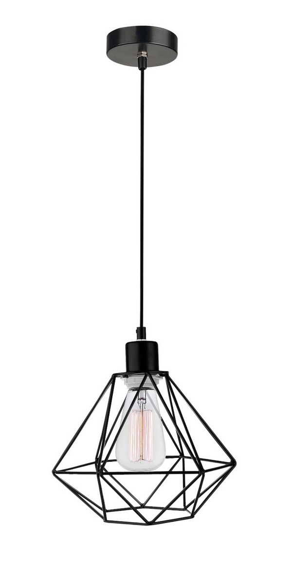 Luces Exclusivas PUERTO LE42165 LAMPA WISZĄCA czarny